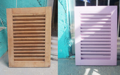 Porta de pia que ganhou nova função no ateliê