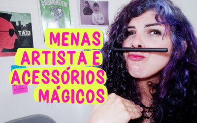 Vídeo: menas artista e acessórios mágicos